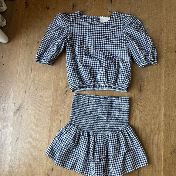 Nation LTDskirt and top set XS